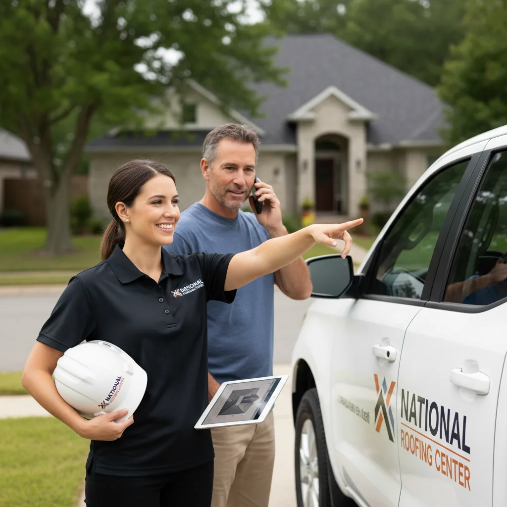 National Roofing Center customer support in Seaside